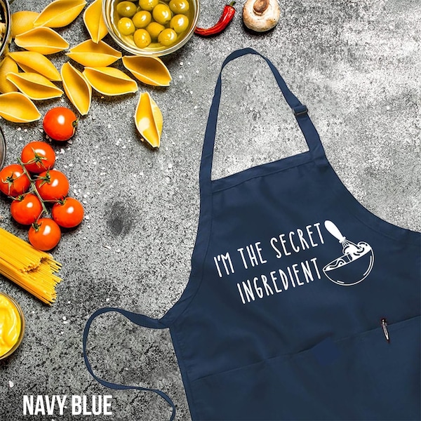 I'm The Secret Ingredient Apron,Gift For Her, Funny Apron For Men, Gag Gift For Man, Baking Apron, Bbq Apron, Wife Gift Grilling,Funny Apron