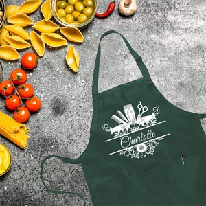 Custom Hair Stylist Apron, Funny Hair stylist Aprons, Funny Hairdresser Apron, Personalized Hair Stylist Apron, Apron for Women & Men image 5