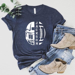 Personalized Football Mom Shirt for Game Day,Custom Football Gift,Women Football Shirt,Football Season Shirt,Game Day Shirt Women, Football bild 2