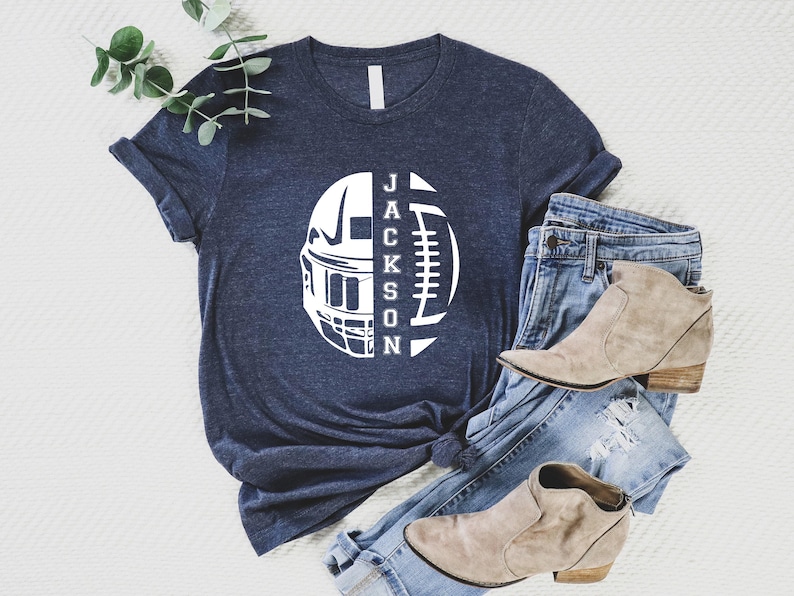 Personalized Football Mom Shirt for Game Day,Custom Football Gift,Women Football Shirt,Football Season Shirt,Game Day Shirt Women, Football bild 2