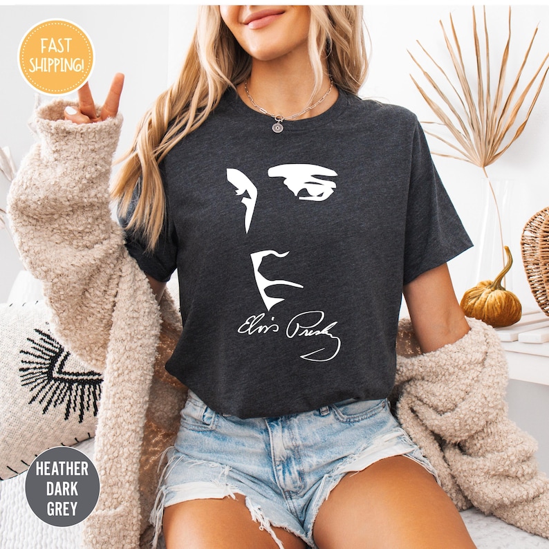 King Of Rock And Roll Shirt, Gift for Elvis Presley Fan,Elvis Presley Shirt, Elvis Presley Gift, Elvis Presley T-Shirt, Elvis Presley Lovers immagine 5