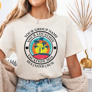 Custom Summer Shirt, Custom Family Vacation Shirts, Family Vacation Shirts, Custom Shirt, Personalized Family Shirt, Custom Camp Shirts