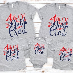 Family 4th Of July, Fourth Of July Crew, Independence Day, 4th Of July Crew, Family Matching Shirt, Patriotic T-Shirt, American Family Shirt
