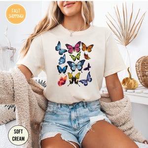 Butterfly Shirt, Funny Butterfly T-Shirt, Vintage Butterfly Shirt, Butterfly Shirt Gift, Butterfly Lover Shirt, Bug Shirt, Insect Shirt