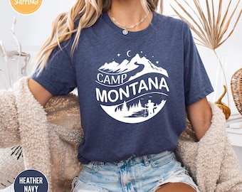 Custom Camp Shirt, Camp Life Shirt, Camping Friend Gift, Summer Camp Shirt, Camping Shirt, Family Camping, Personalized Camp Shirt, Camping