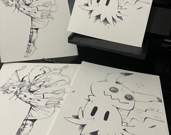 Coloriage manga papier 300g