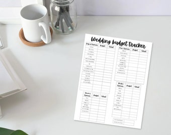 Hochzeitsbudget Tracker