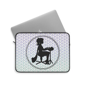 Calming Laptop Sleeve Madam Court Reporter Stenographer