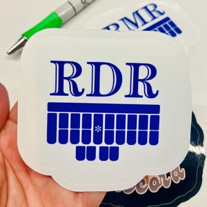 RDR Steno Sticker Decal, NCRA Certs, Steno Machine Decal, Laptop Court Reporter Decal, Court Reporting Sticker, Certified Court Reporter