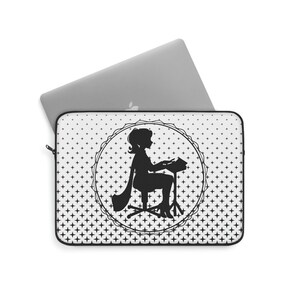 Elegant Laptop Sleeve Madam Court Reporter Stenographer