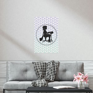 Spring Poster Court Reporter Stenographer