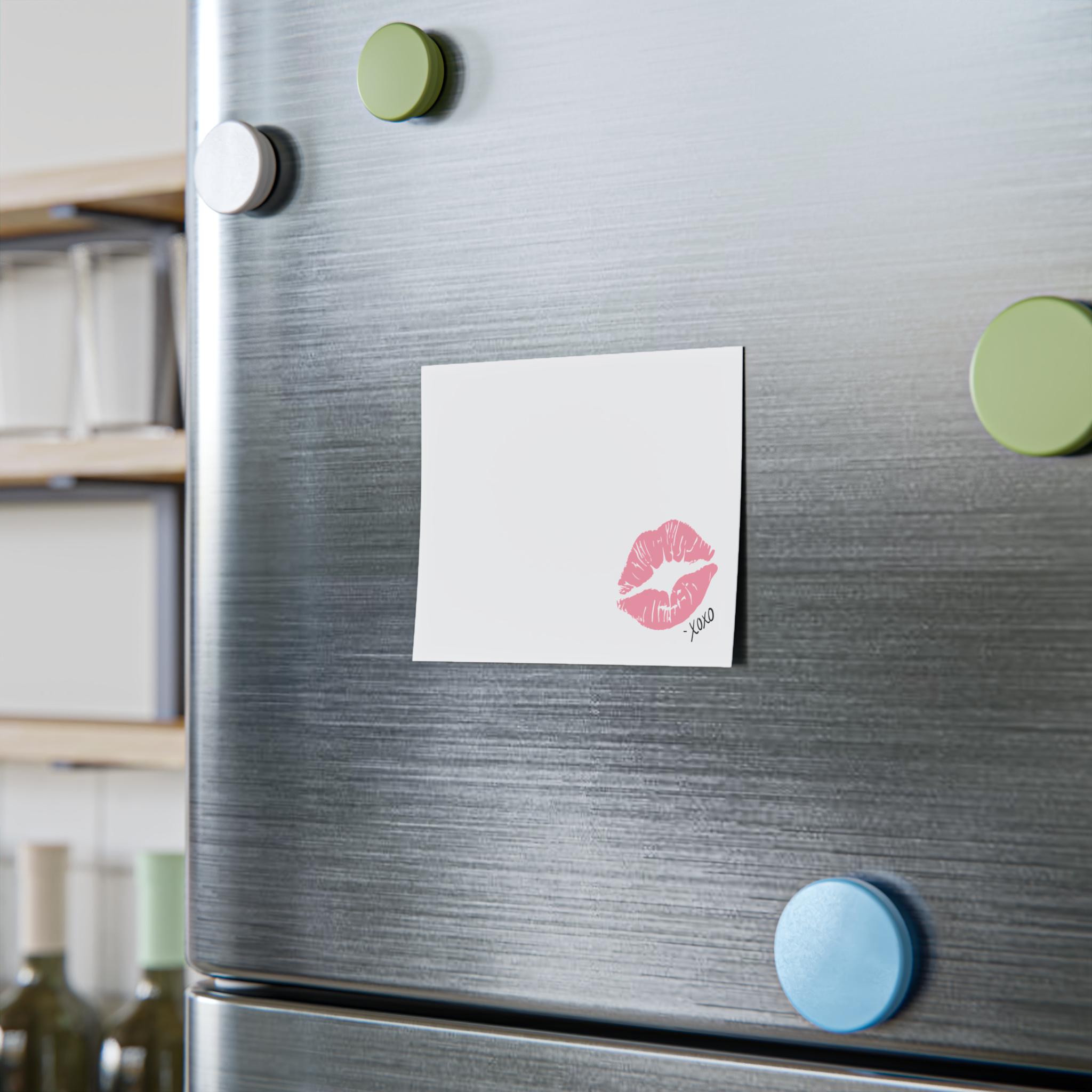 Sticky Note Secret Kisses Sticky Notes Lips Post-it® Note Pads, XO Love Note Post-its ...