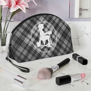 Court Reporter Wallet Wristlet Stenographer Wallet Steno Keys Cosmetic/Travel Bag Gift Holidays Stocking Stuffer Stenographer Plaid