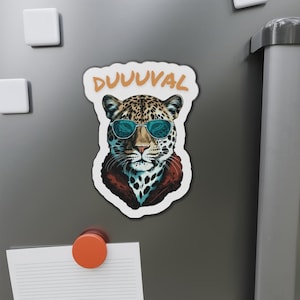 Magnes Duuuval, fajny prezent dla fana Jaguara, fan hrabstwa Duuuval w Jacksonville, gadżety Jaguars