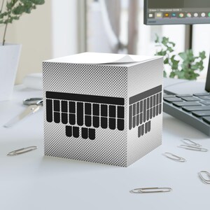 Steno Keyboard Note Cube, Court Reporter Office Paper Notes, Court Reporting Post-Its