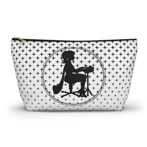 Steno Travel Pouch, Court Reporting Cosmetic Bag Accessory Pouch Madam Court Reporter Organizer Zipper Bag, Makeup Case