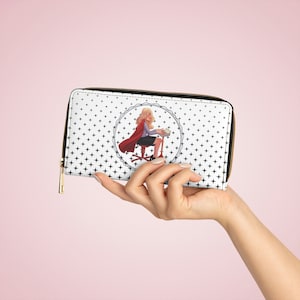 Court Reporter Zip Wallet Stenographer Gift Wallet Cape Zipper Wallet Court Reporter Stenography