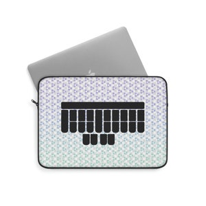 Keys Spring Laptop Sleeve Court Reporter Stenographer