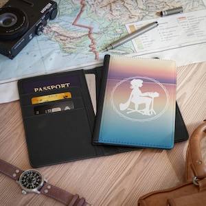 Calming Passport Cover Court Reporter Stenographer
