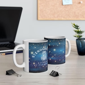 Court Reporting Mug, Guardian of the Record Gift, Steno Machine, Steno Keyboard, Court Reporter Office, Court Reporter Gift, Reporter