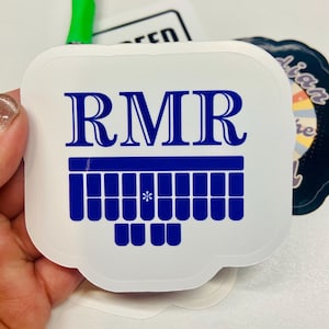 RMR Steno Sticker Decal, NCRA Certs, Steno Machine Decal, Laptop Court Reporter Decal, Court Reporting Sticker, Certified Court Reporter
