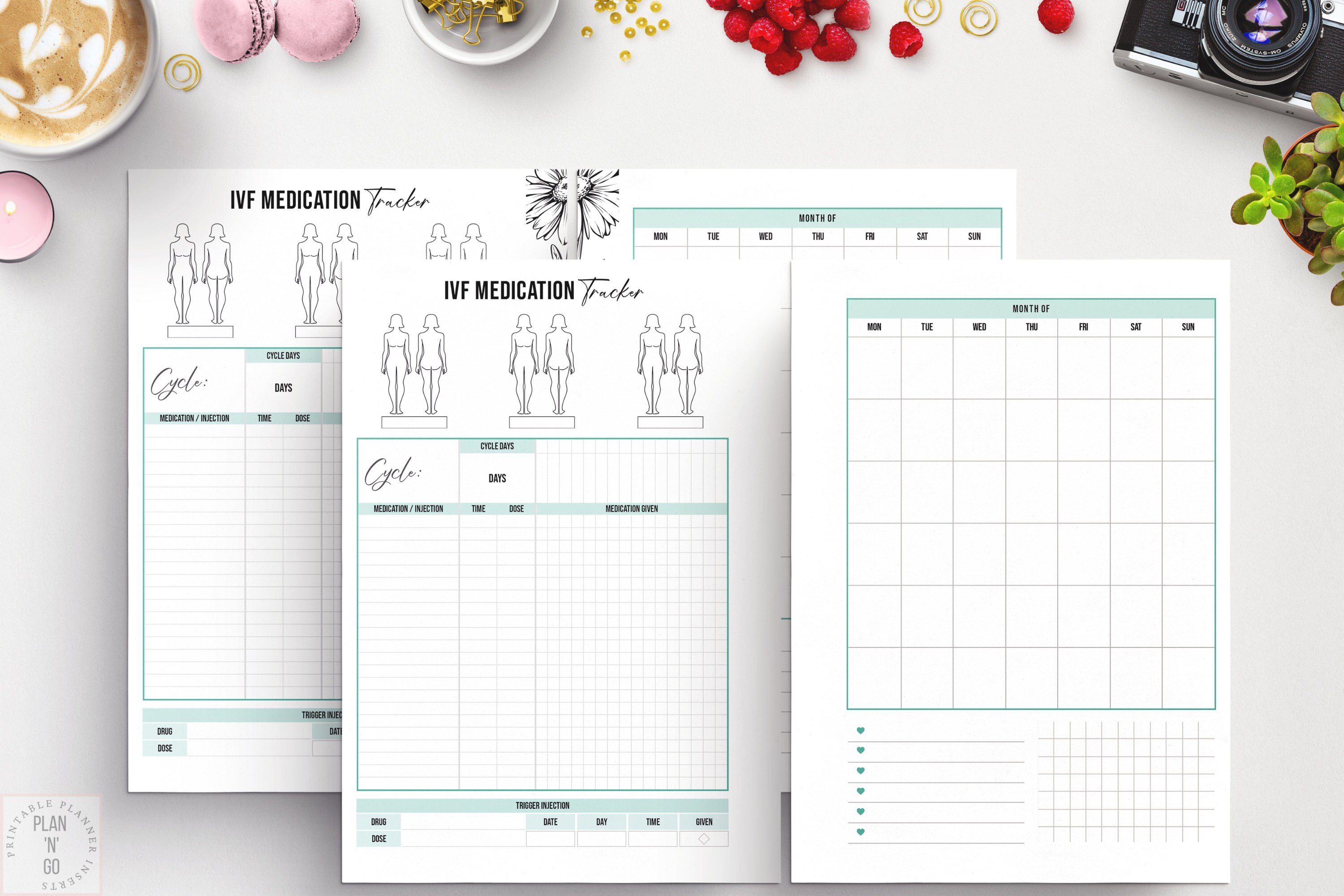 IVF Medication Tracker Printable IUI Medication Infertility - Etsy