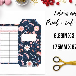 Printable Cash Envelopes, Money Envelope, Envelope Template, Savings ...
