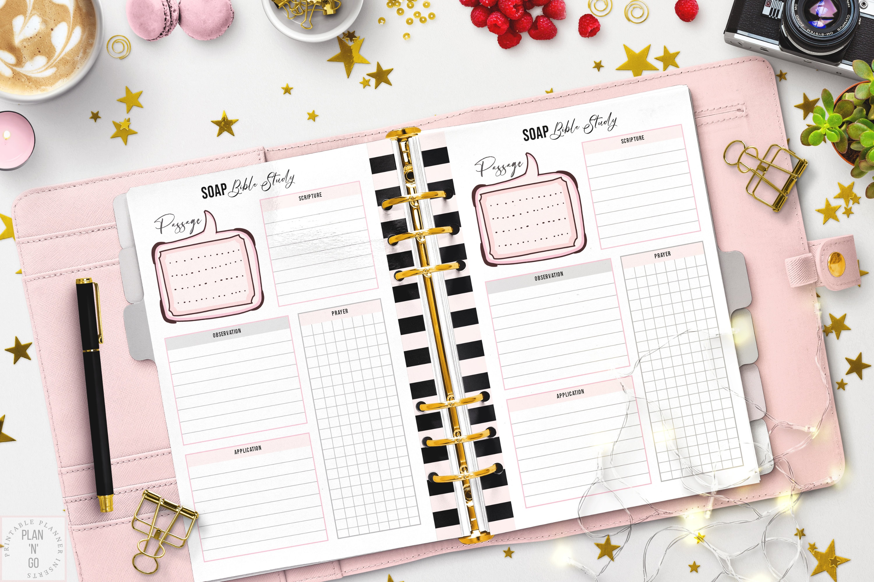 SOAP Bible Study Printable, Prayer Journal, Bible Reading, Bible Study