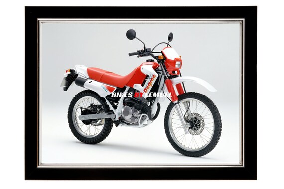 Honda Xl250 Degree 1991 Motorbike Gifts Motorcycle Poster Etsy