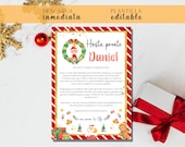 Carta Elfo Editable,Elf Goodbye Letter,Elfo Travieso,Carta Elfo Español,Goodbye from Your Elf,Christmas Elf Letter,Elf Santa Claus Printable
