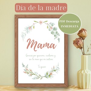 Mother&#39;s Day Gift, PDF Instant Download, Printable Gift for Mom, Digital Download, Gift for Mom of 2, Printable Keepsake for Mom