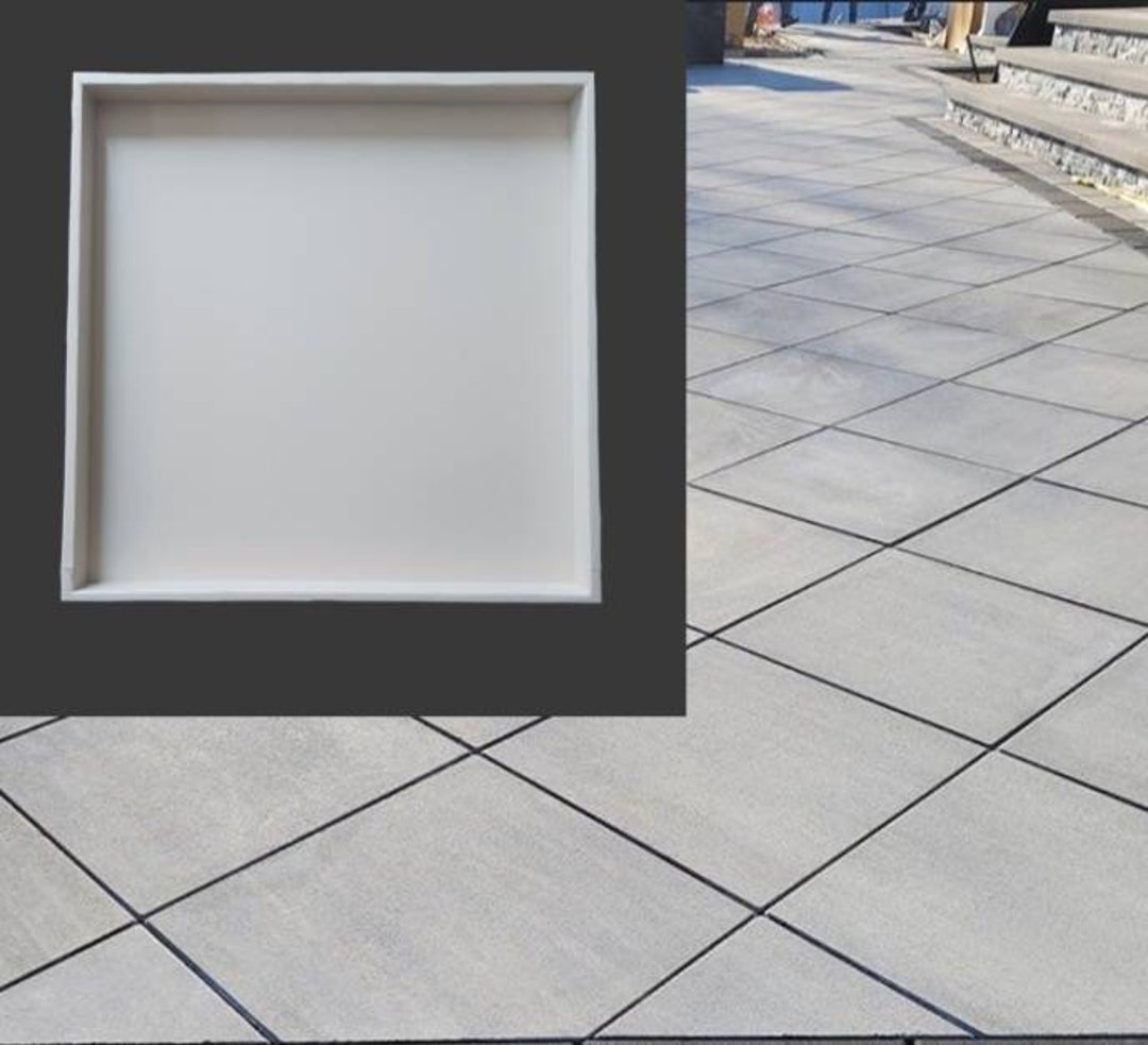 24x 24x 2 Smooth Paver Mold, Stepping Stone Mold, Concrete Paver Mold