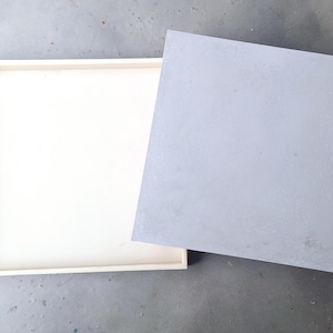 24&quot;x 24&quot;x 2&quot; Smooth Paver Mold, Stepping Stone Mold, DIY Concrete Paver Mold, Custom Mold. Custom Molds Available!