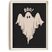 Halloween Wall Decor Printable Black and White Halloween - Etsy