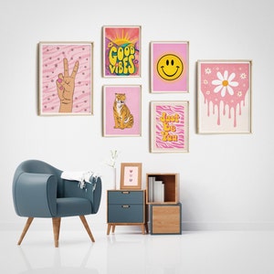 Cute Room Decor Aesthetic Minimalist Wall Art Printable Poster ...