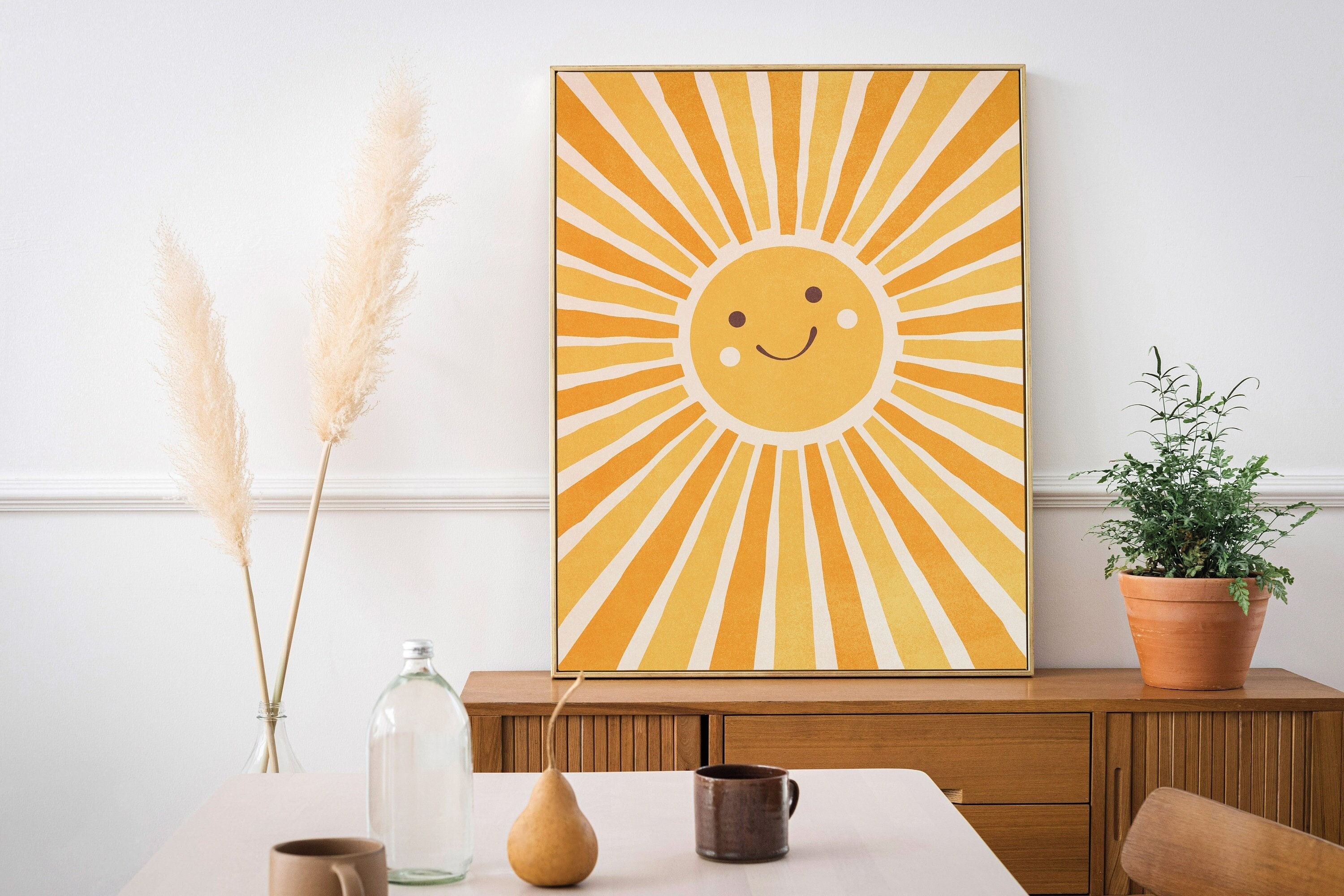 Sunshine Nursery Wall Art Download, Sunshine Wall Art Nursery Printable ...