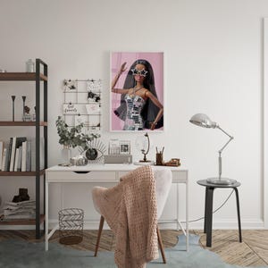 Blush pink tones will go perfectly with most modern interiors.