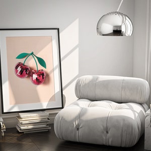 Digital art prints are a quick and easy way to decorate your interior and re-use your frames. Just download and print at any print shop or online print service.