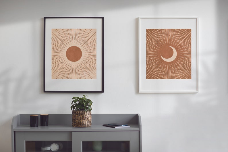 Neutral terracotta and beige tones will go perfectly with most modern interiors.
