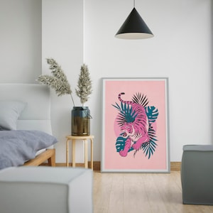 Digital art print is perfect for canvas printing and for printing on other popular materials.