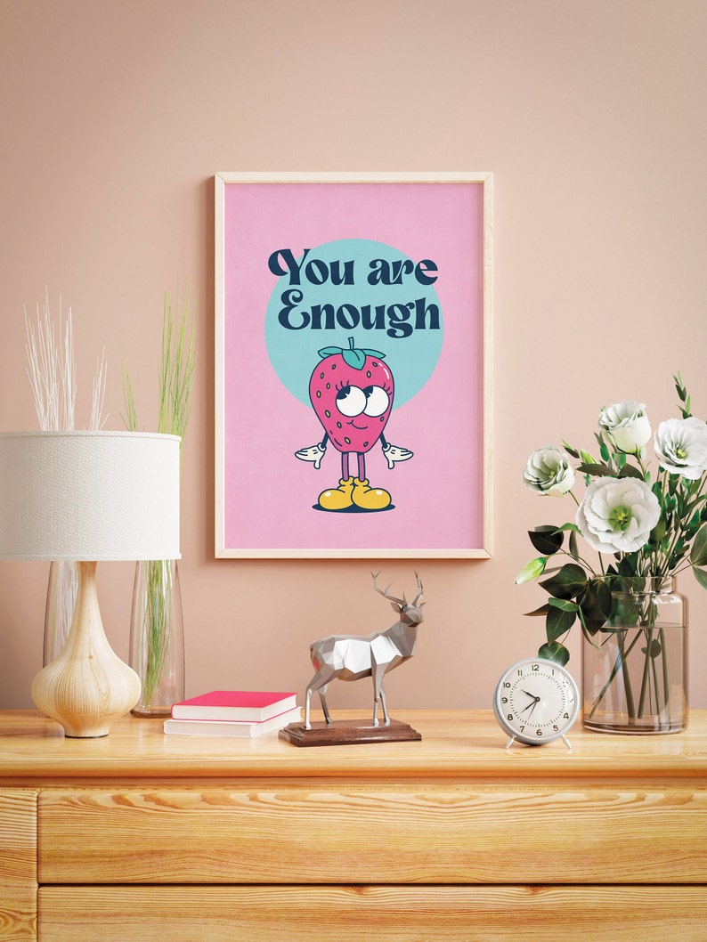 Digital art prints are a quick and easy way to decorate your interior and re-use your frames. Just download and print at any print shop or online print service.