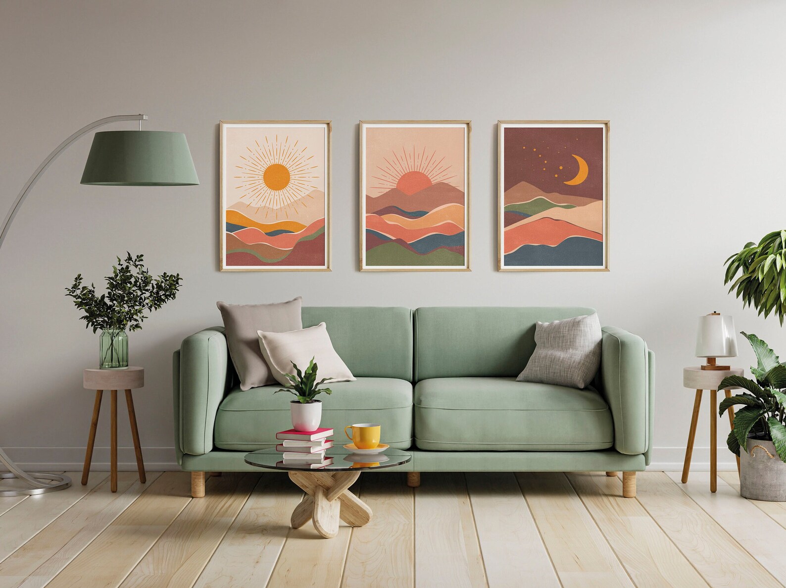 Digital Download Wall Art Prints Set of 3 Printable Wall Art Etsy