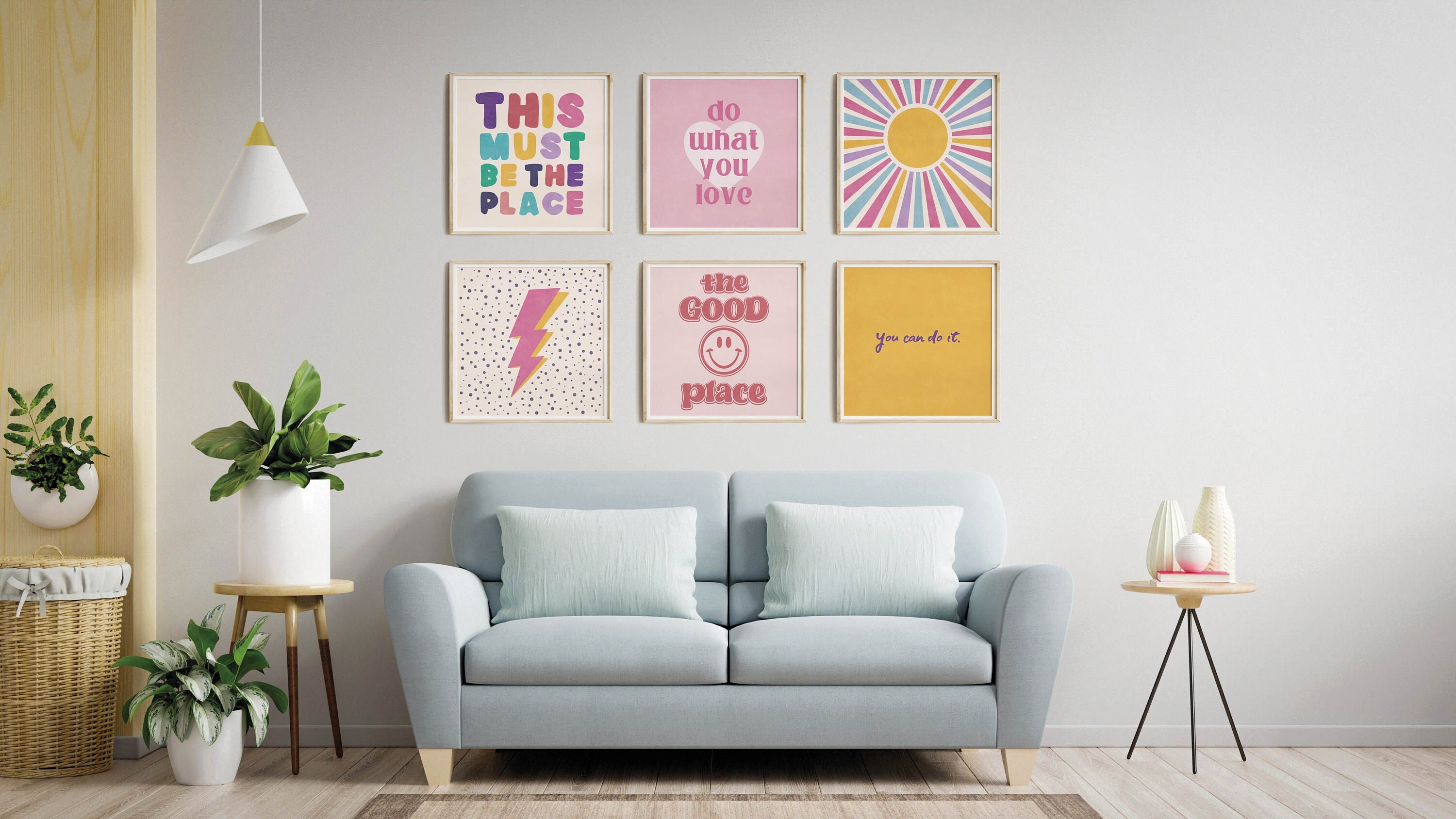 Wall Art for Bedroom Printables Preppy Aesthetic College Dorm - Etsy