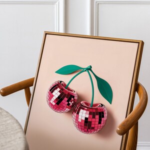 Preppy red and pink tones will go perfectly with most modern interiors.