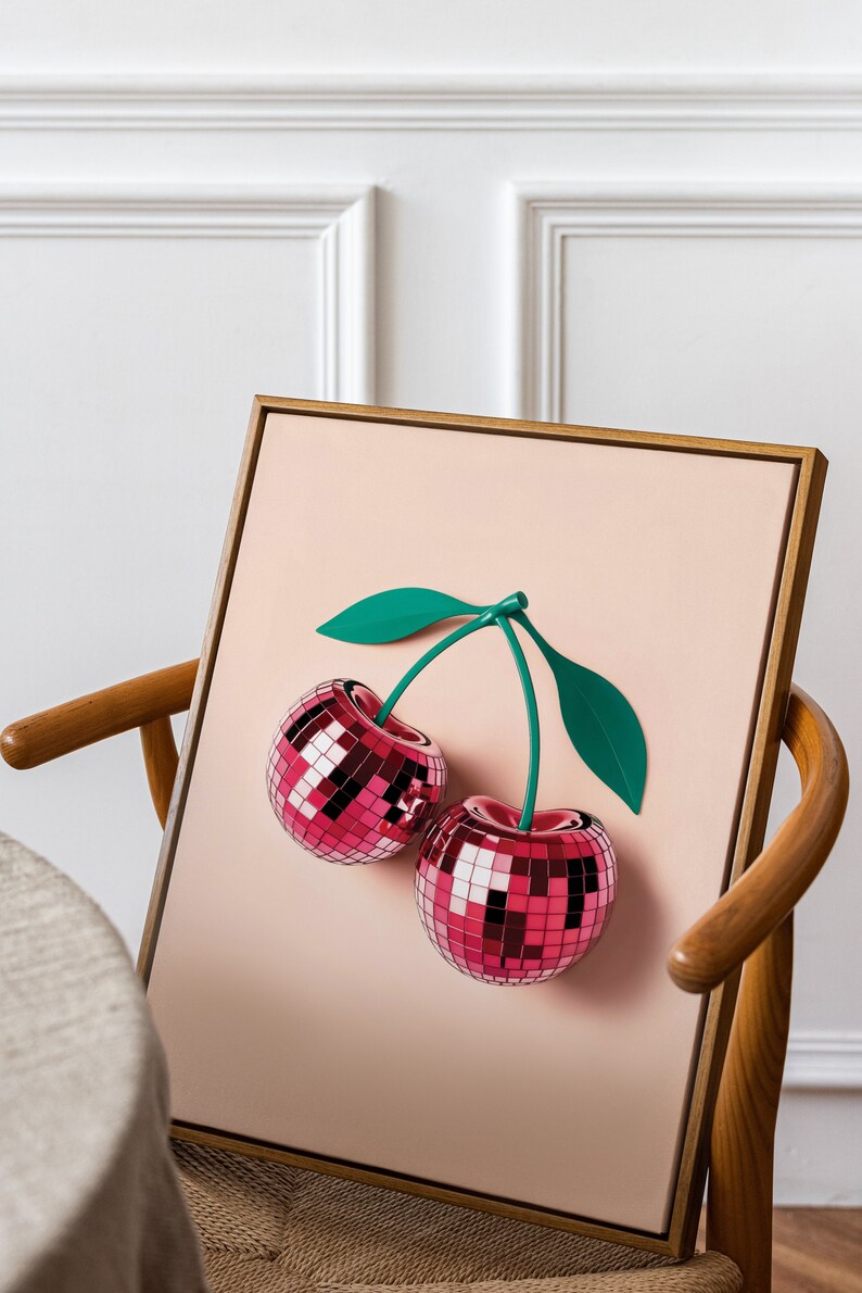Preppy red and pink tones will go perfectly with most modern interiors.