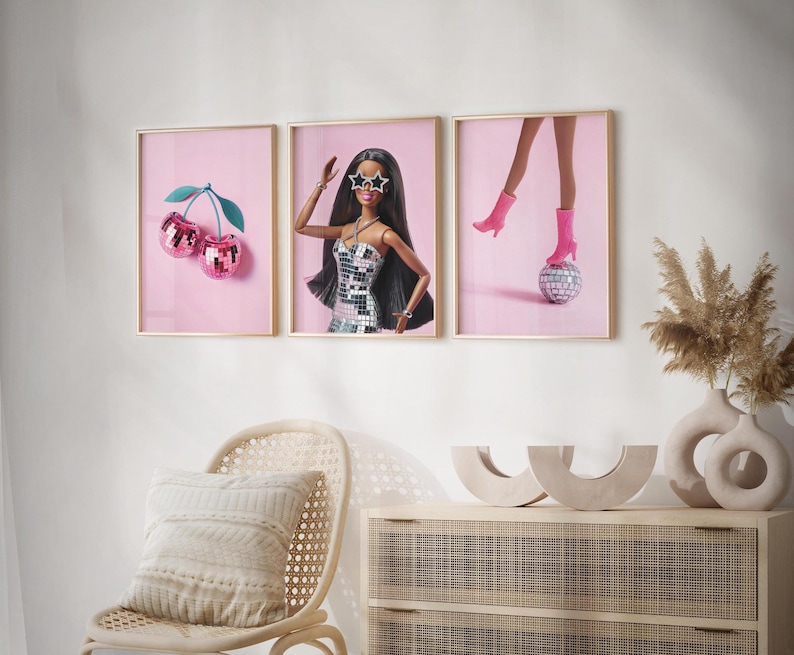Digital art prints are a quick and easy way to decorate your interior and re-use your frames. Just download and print at any print shop or online print service.