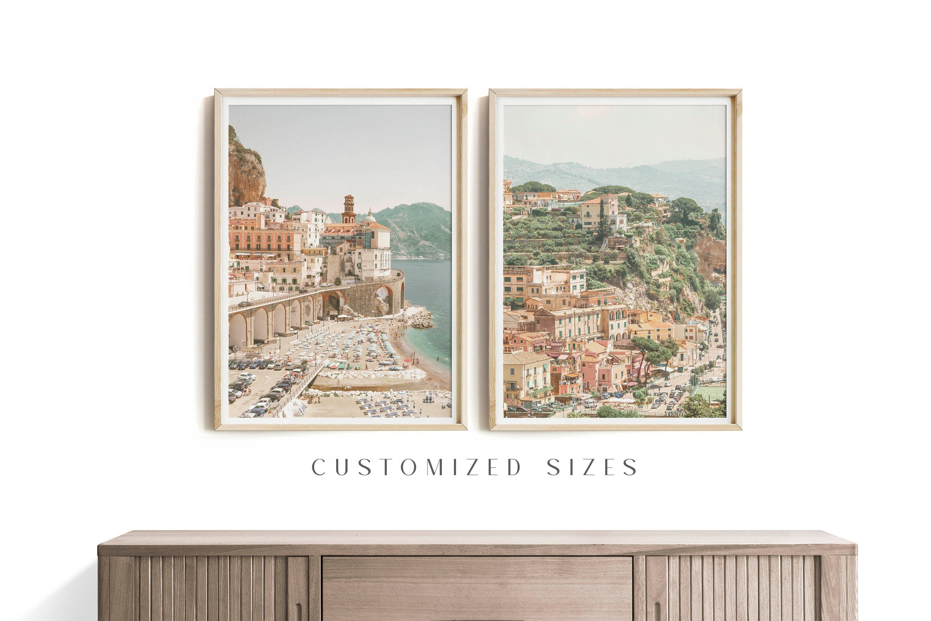 Italy Wall Art Coastal Architecture Print, Mediterranean Decor Italy ...