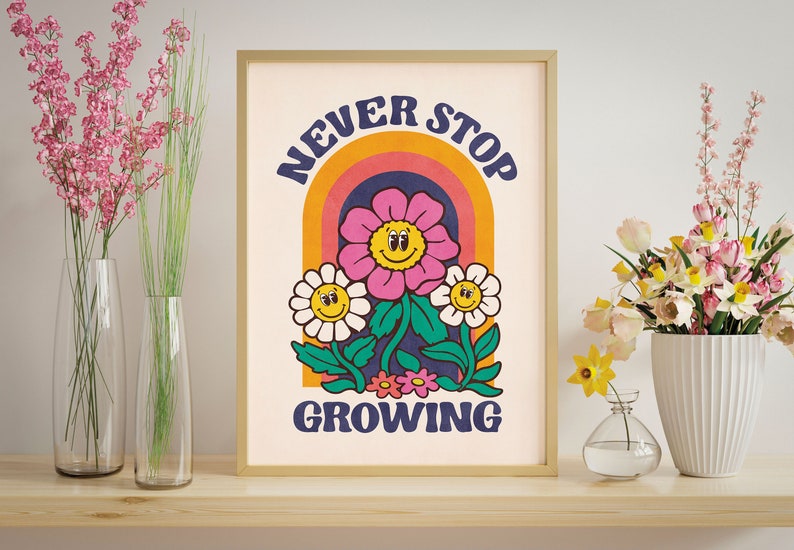 Inspirational print is modern neutral printable wall decor for the bedroom, nursery, living room, bathroom etc.