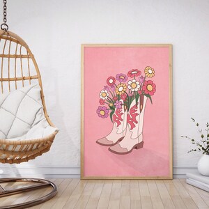 Digital art prints are a quick and easy way to decorate your interior and re-use your frames. Just download and print at any print shop or online print service.