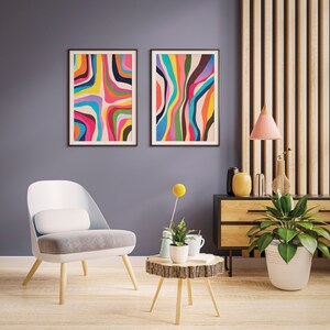 Digital art prints are a quick and easy way to decorate your interior and re-use your frames. Just download and print at any print shop or online print service.